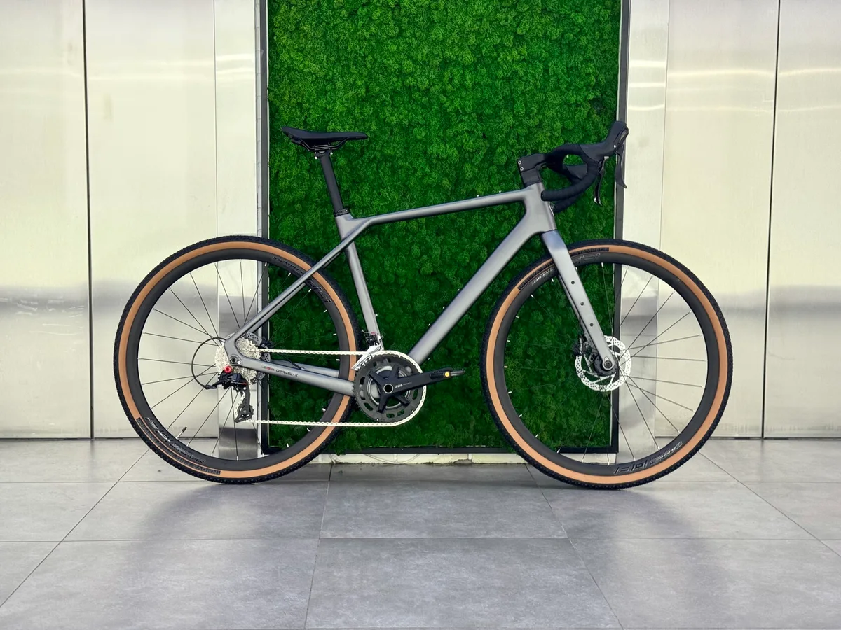 Ready-made Gravel X NEW carbon Twitter for RS/SENSAH 2×12 with aluminum wheels